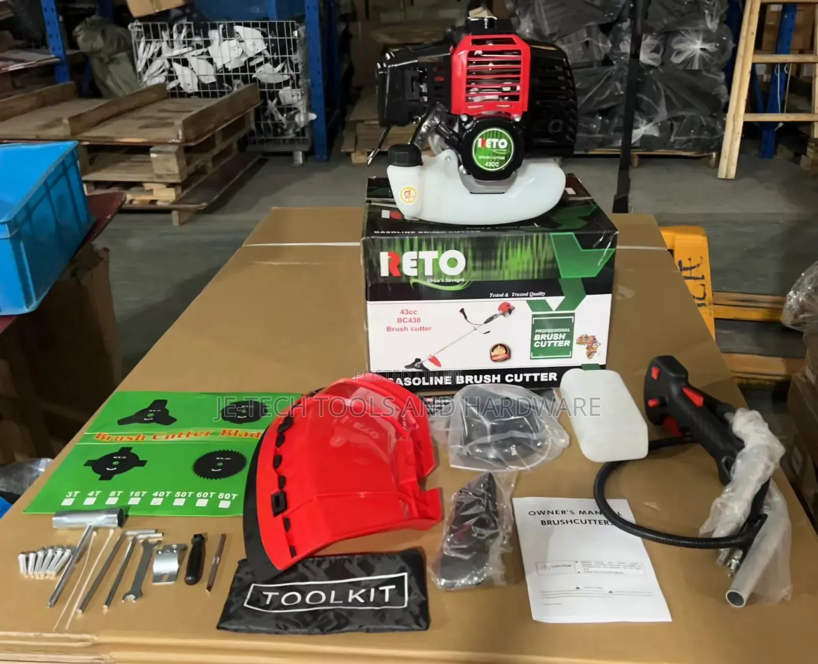 BC430 Gasoline Brushcutter Reto Africa's Strength