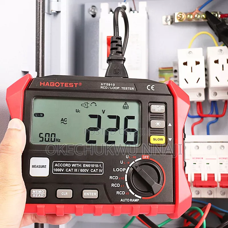 Digital Grounding Earthing Tester 0-4kω,200v Megohmmeter Multimeter