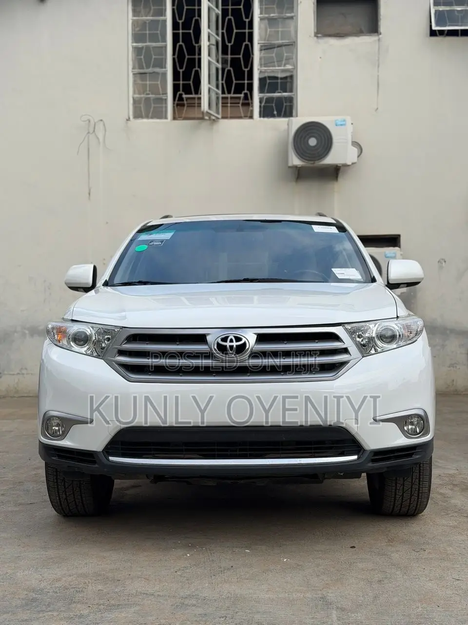 Toyota Highlander Limited 3.5l 4WD 2013 White