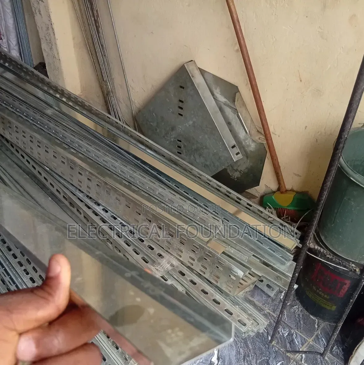 100mm*100mm Galvanized Cable Tray
