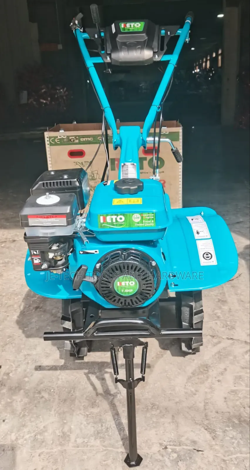 Reto 7.5HP Gasoline Power Tiller