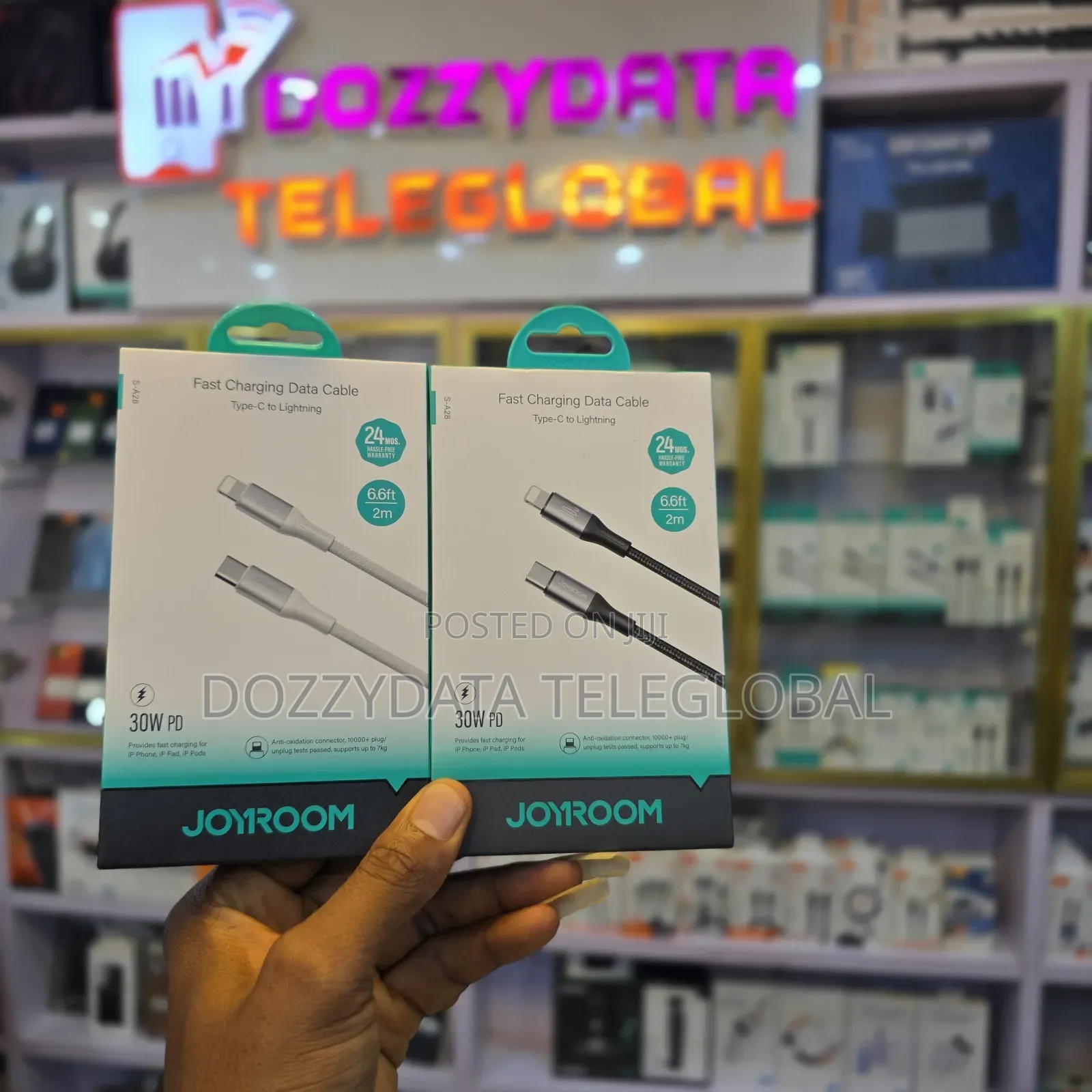 Joyroom S-A28 30W (PD) Fast Charging Data Cables (Type-C to Lightning)