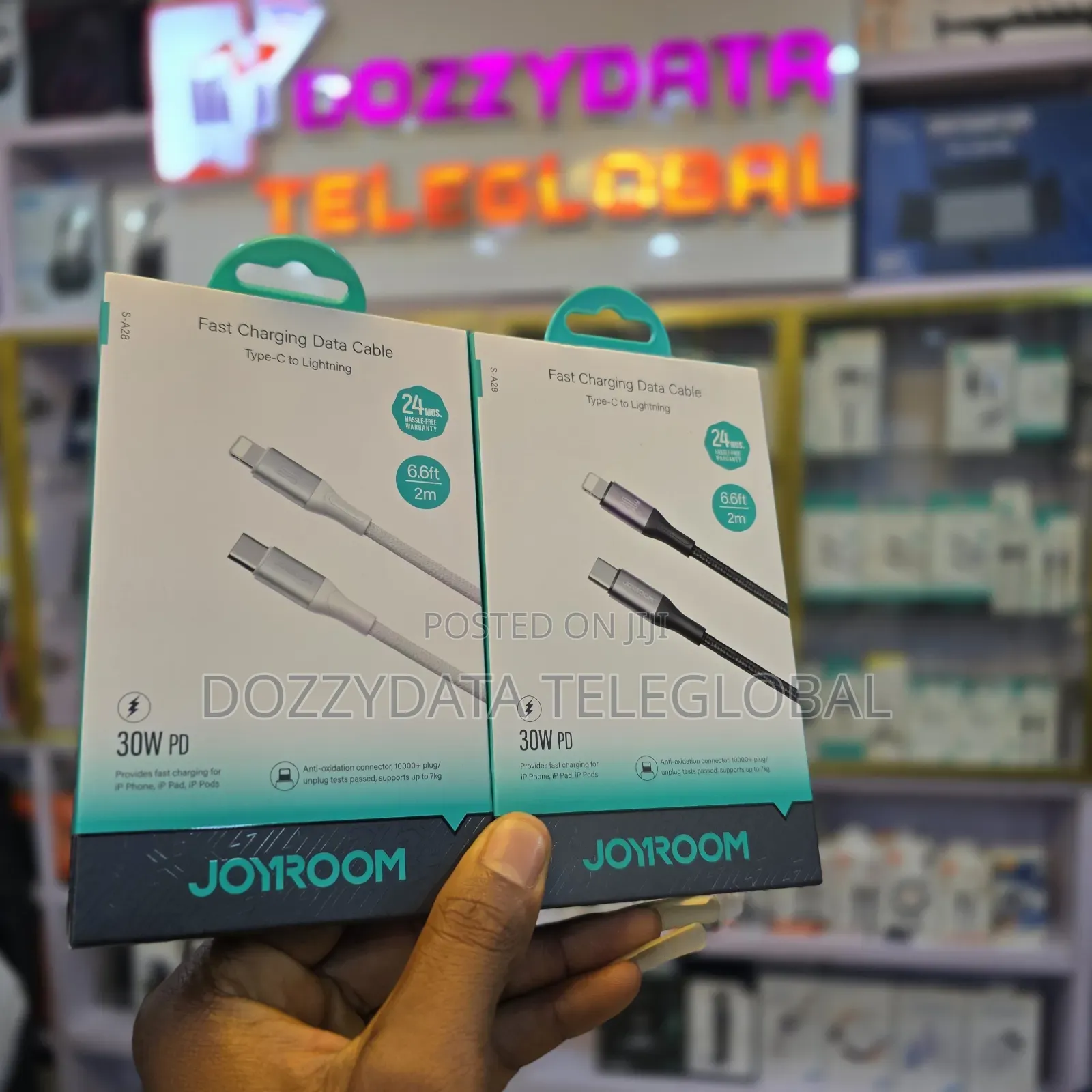 Joyroom S-A28 30W (PD) Fast Charging Data Cables (Type-C to Lightning)