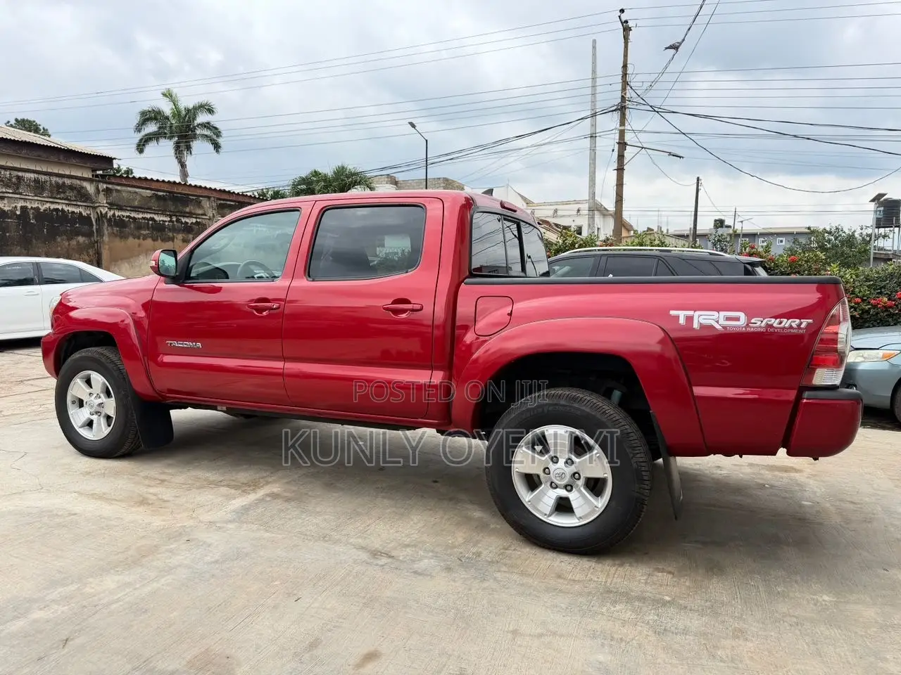 Toyota Tacoma V6 4dr Double Cab 4WD 5.0 ft. SB (4.0L 6cyl 5A) 2014 Red