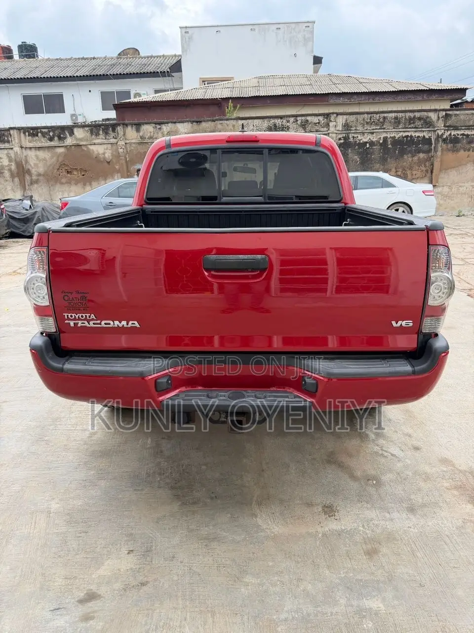 Toyota Tacoma V6 4dr Double Cab 4WD 5.0 ft. SB (4.0L 6cyl 5A) 2014 Red