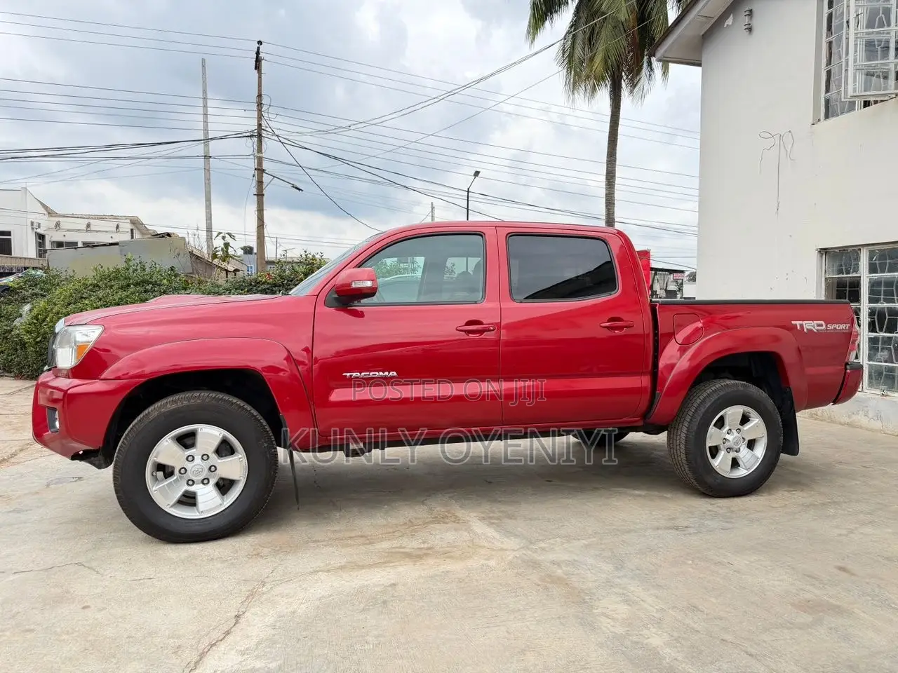 Toyota Tacoma V6 4dr Double Cab 4WD 5.0 ft. SB (4.0L 6cyl 5A) 2014 Red