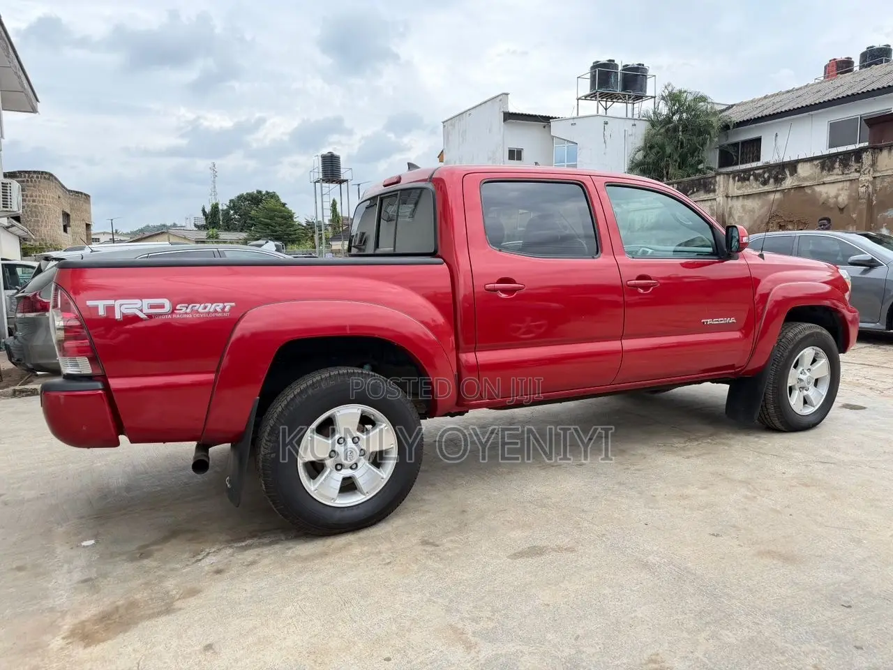 Toyota Tacoma V6 4dr Double Cab 4WD 5.0 ft. SB (4.0L 6cyl 5A) 2014 Red
