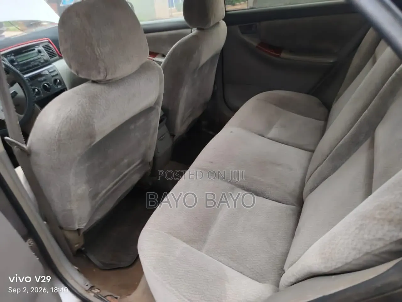 Toyota Corolla 2005 Silver