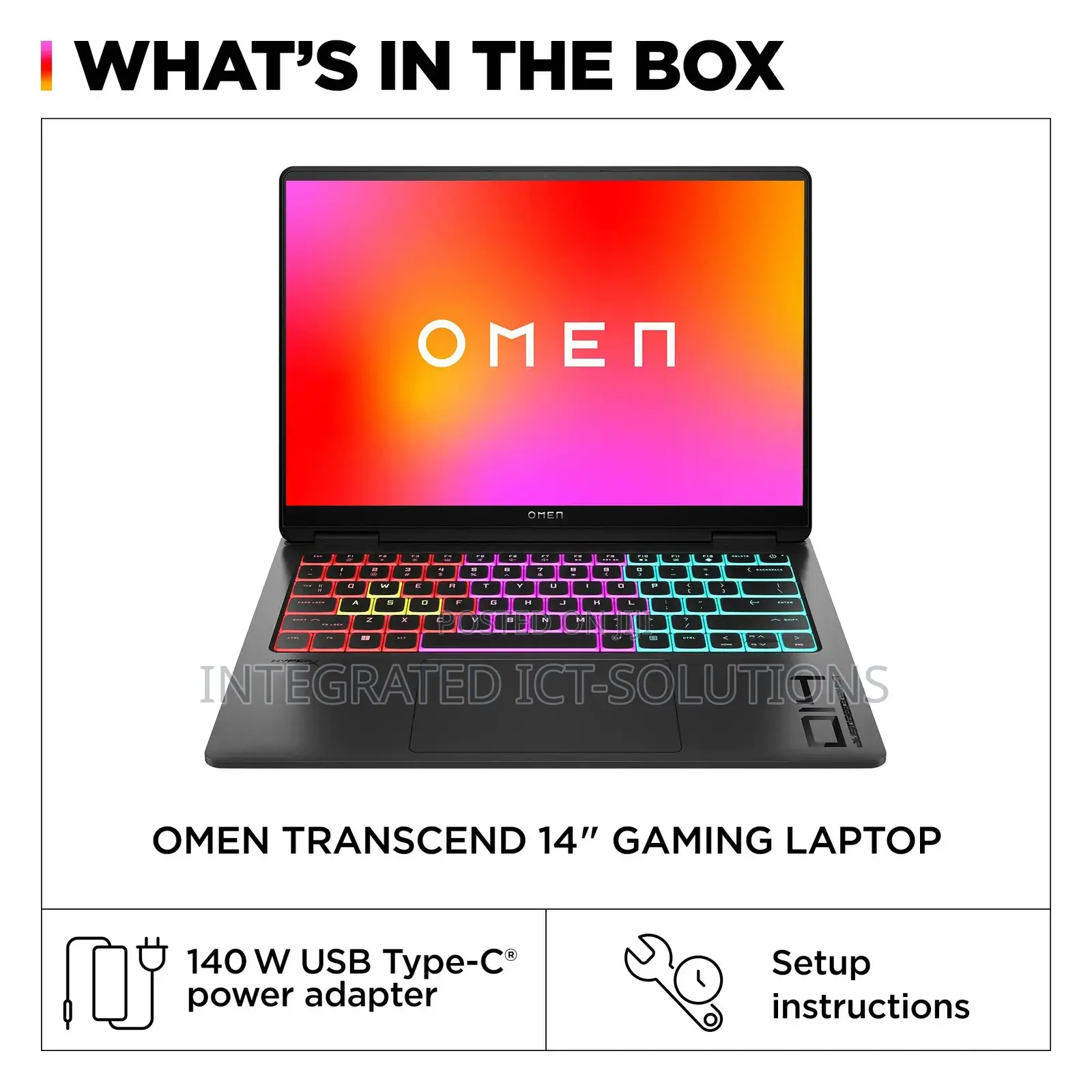 New Laptop HP Omen Transcend 14-fb0023dx 32GB Intel Core Ultra 9 SSD 1T