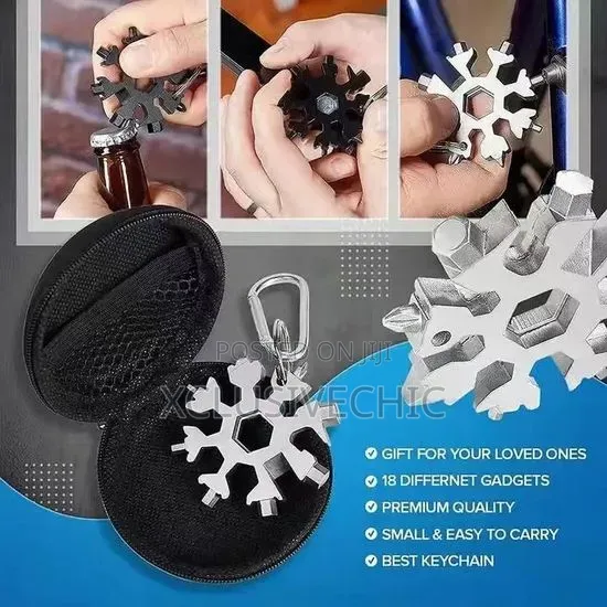 18 in 1 Snowflake Tool
