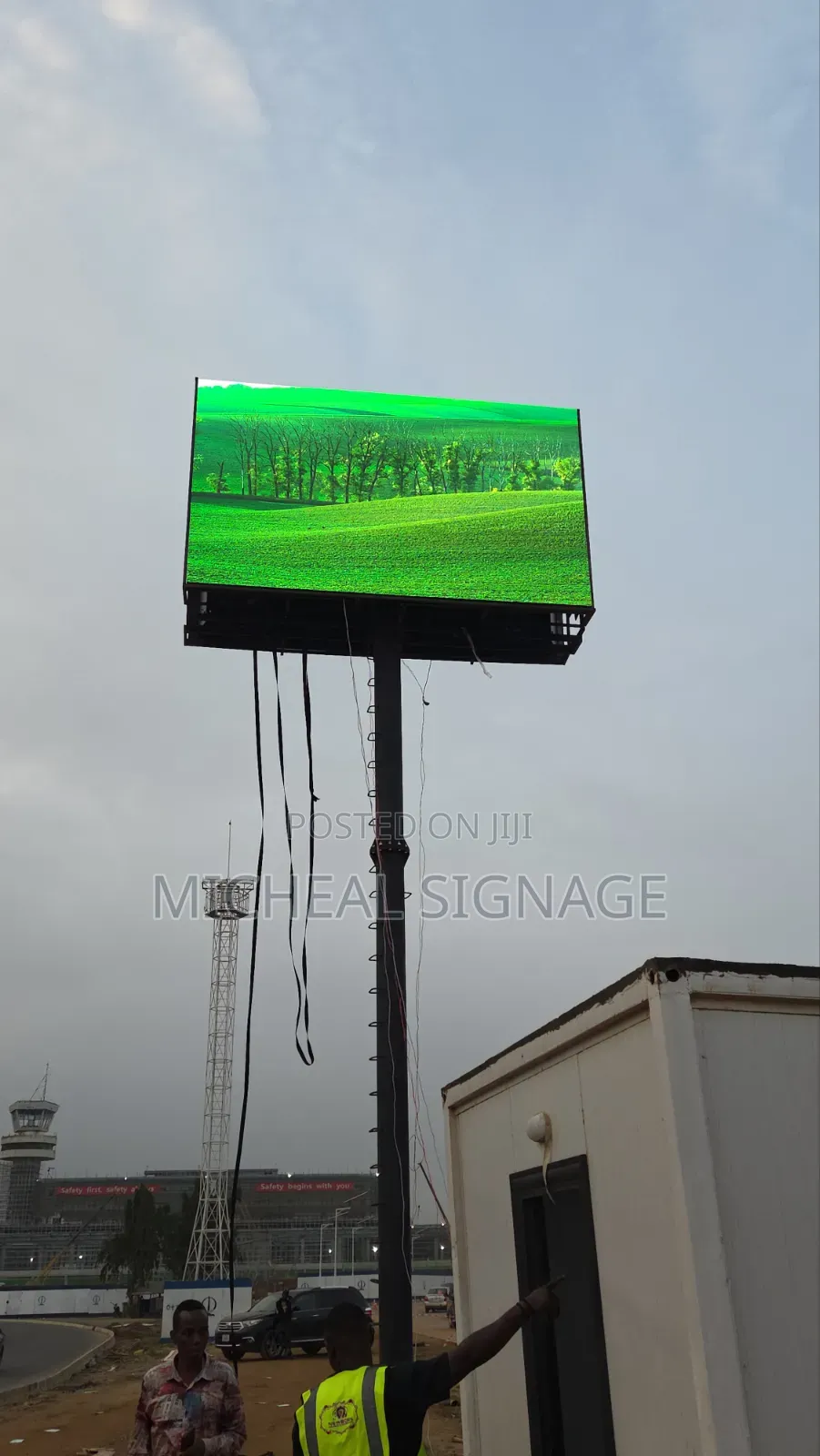 Led Advert Screen Airport