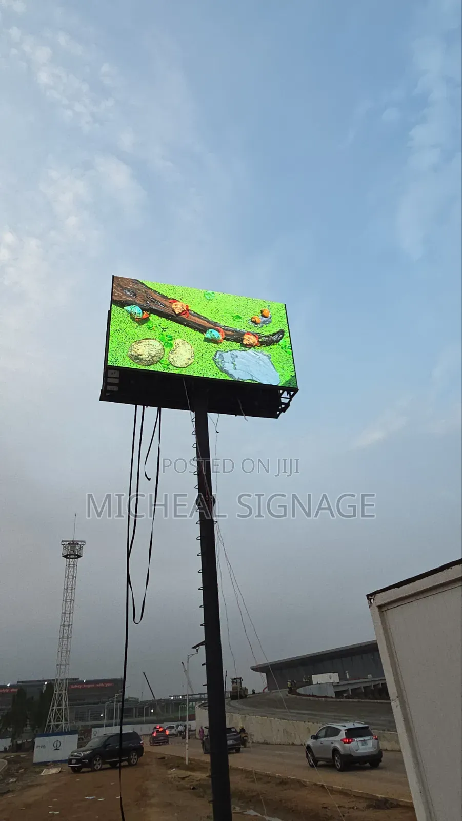 Led Advert Screen Airport