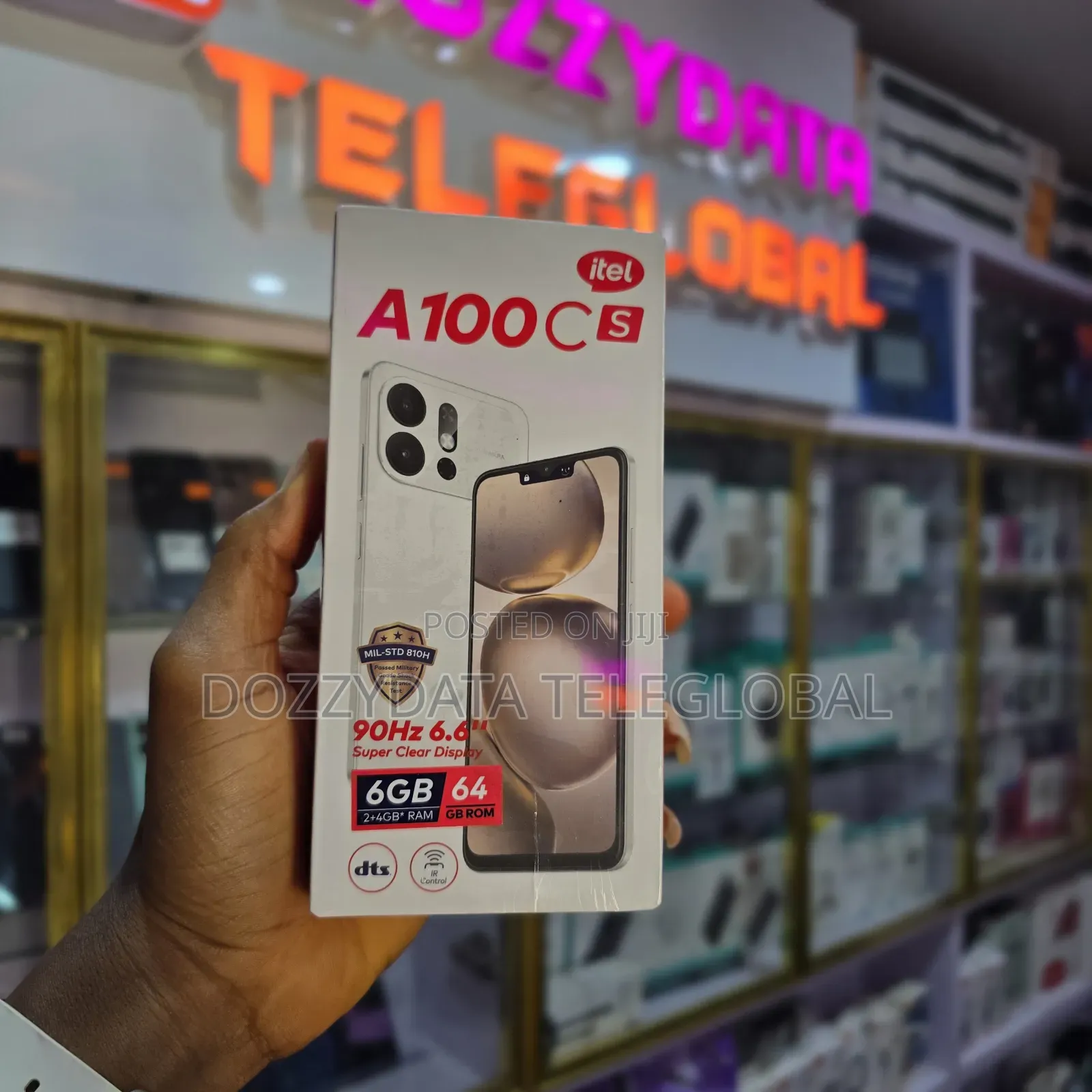 New Itel A100C 64 GB Silver