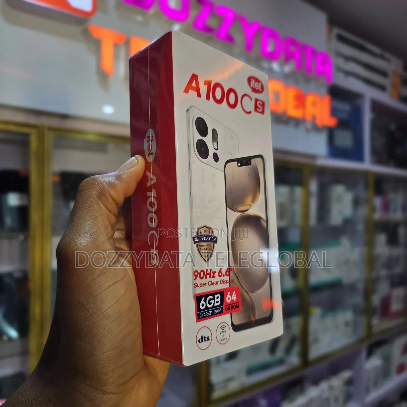 New Itel A100C 64 GB Silver