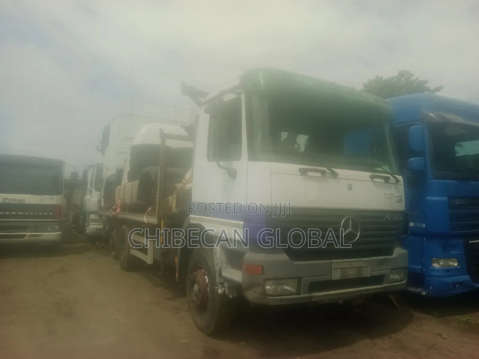 Benz 4143 Actros Tipper 12 Tyres (Foreign Used)
