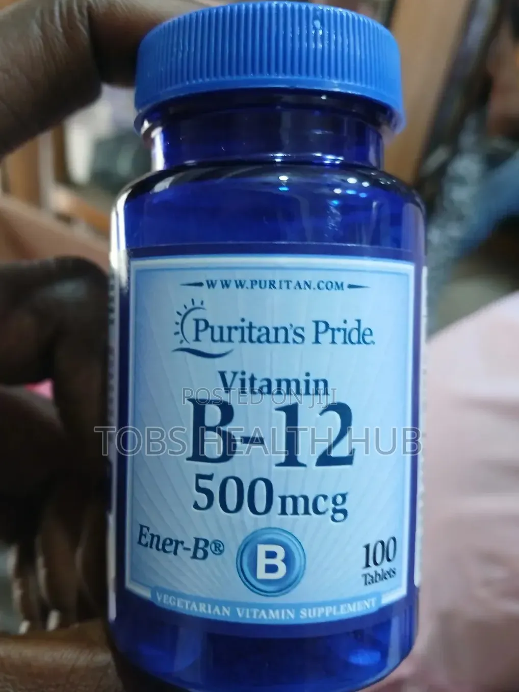 Puritan Pride B12 500mcg