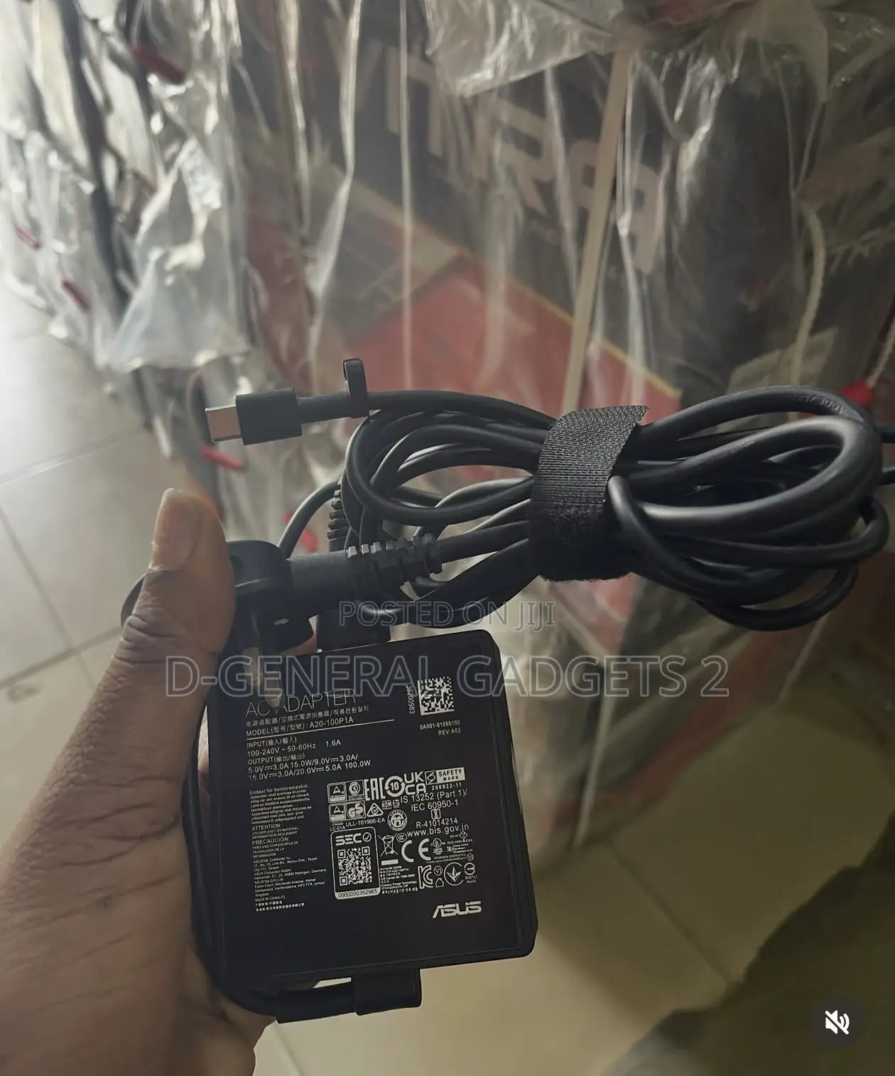DELL/HP/LENOVO Type C 100w Charger