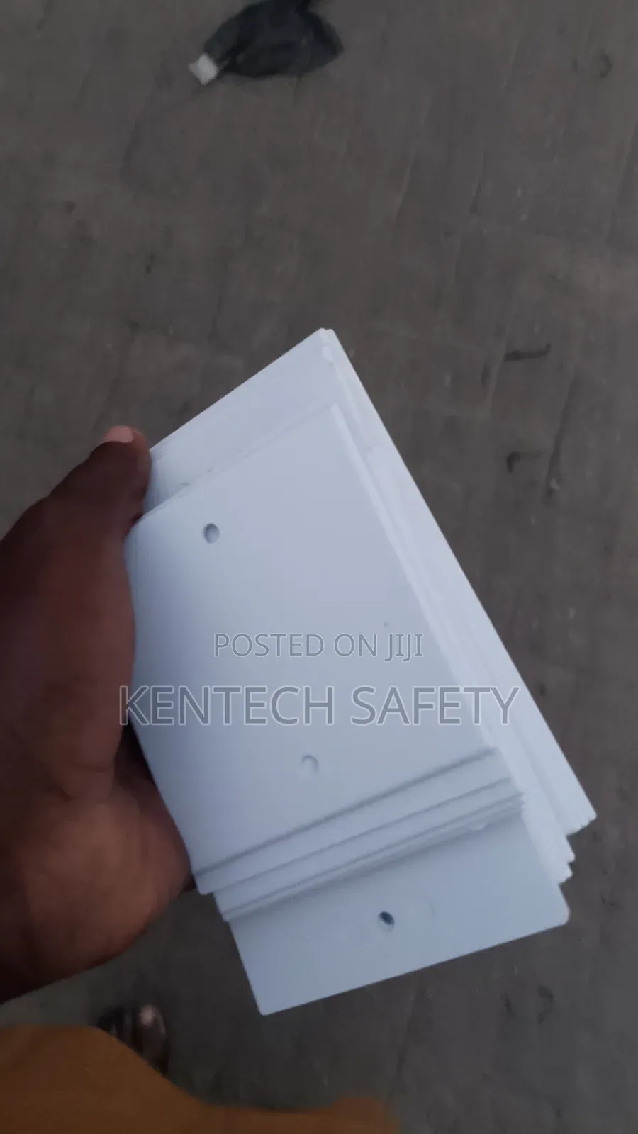 3x6 Blank Cover White