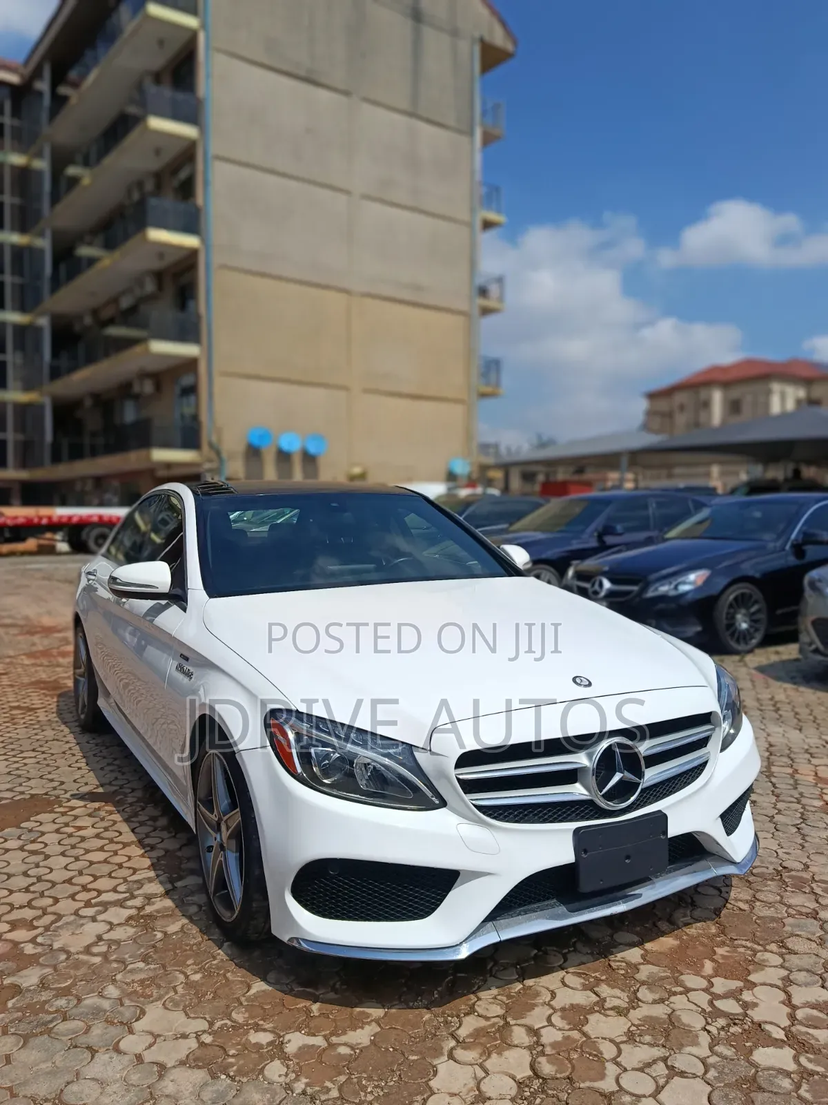 Mercedes-Benz C400 4Matic AWD Sedan (3.0L V6 7A) 2015 White