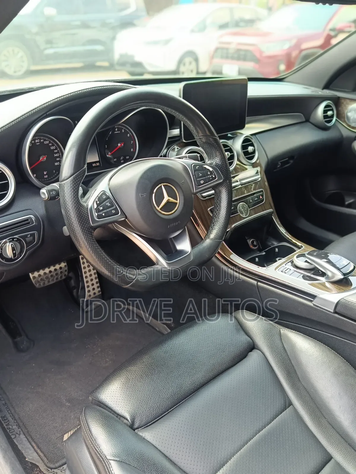 Mercedes-Benz C400 4Matic AWD Sedan (3.0L V6 7A) 2015 White