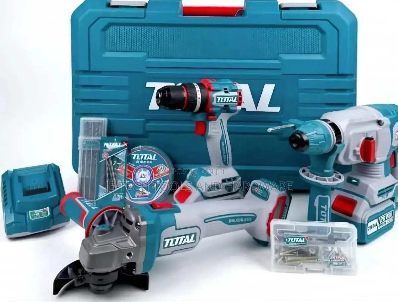 TOTAL 3-in-1 Cordless Combo Kit – TOSLI241198