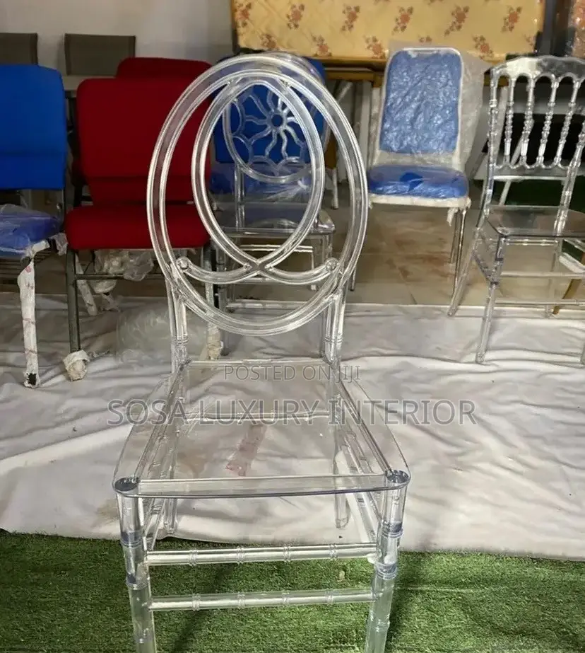 Brand New Transparent Chiavari Chairs