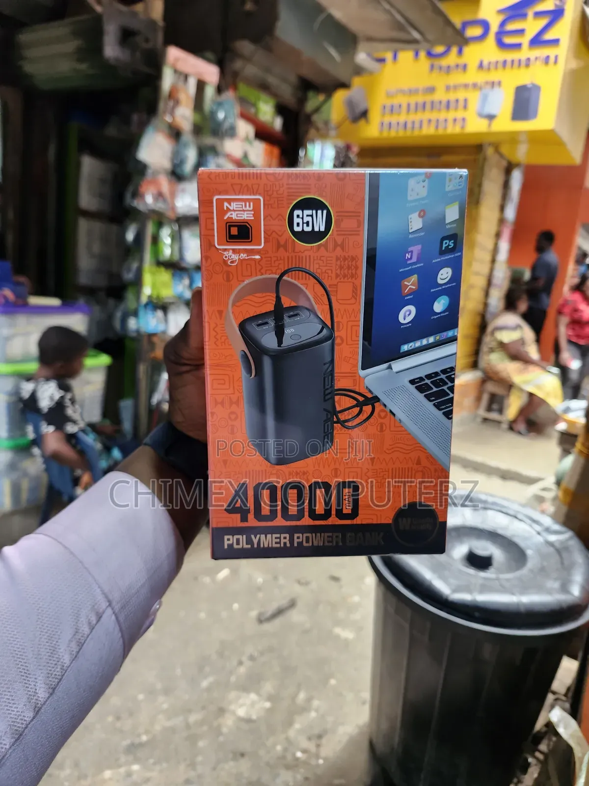 New Age 40000mah Laptop Power[65w]