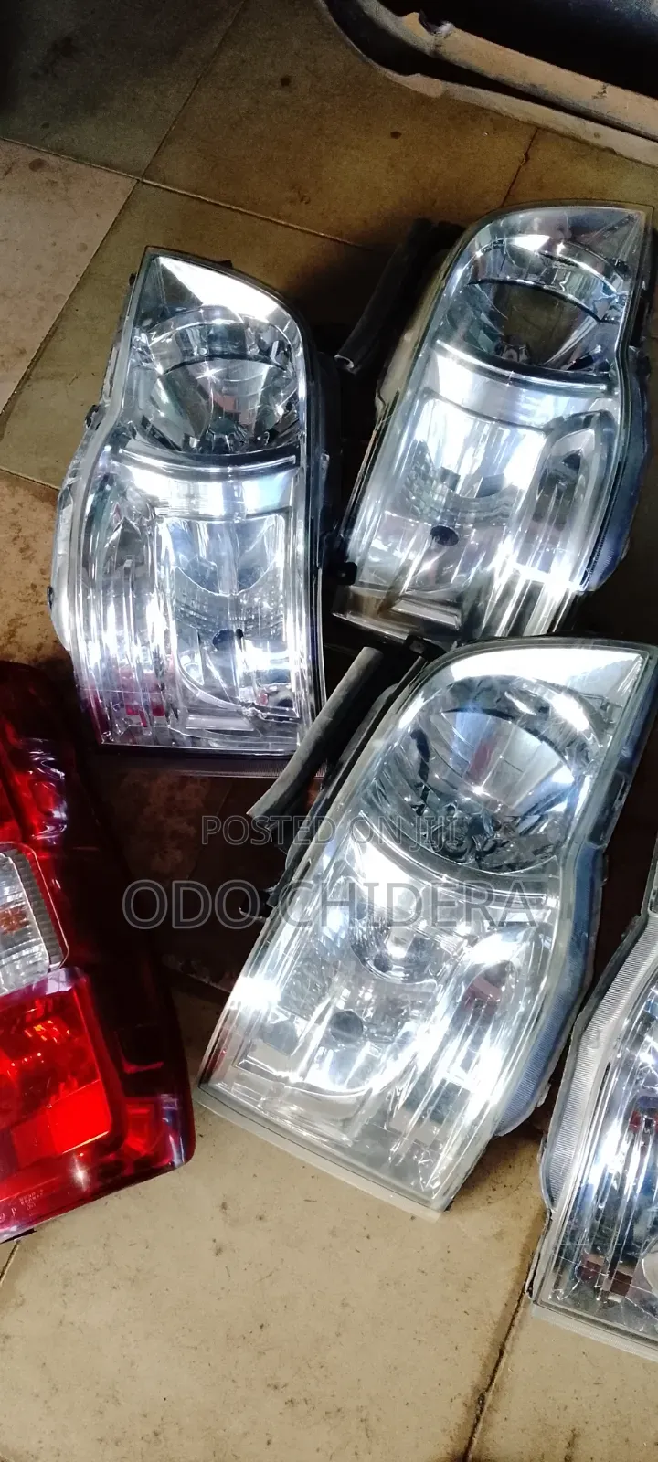Head Lamp Hiace Chain Bus