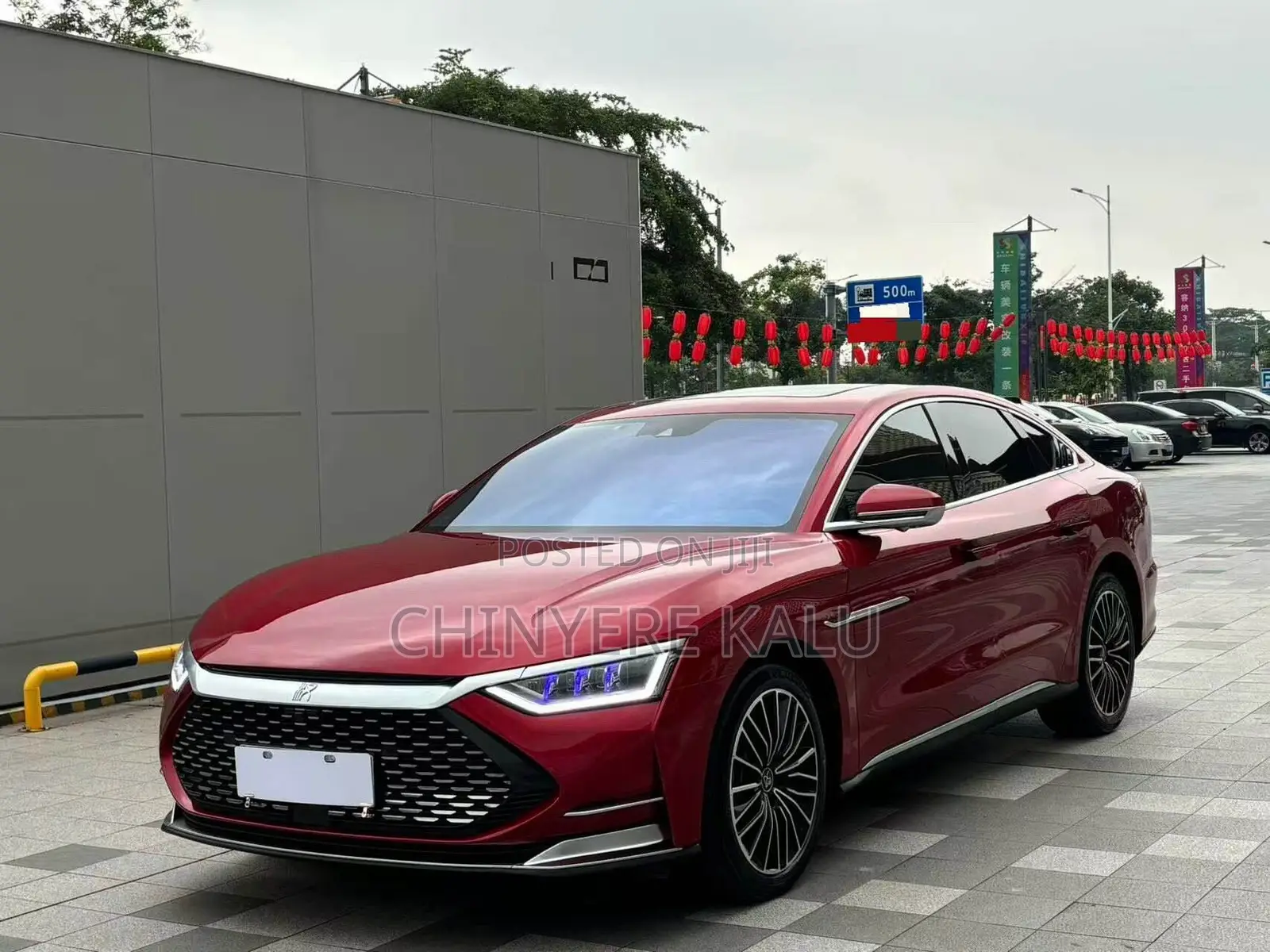 BYD Han DM 2021 Red