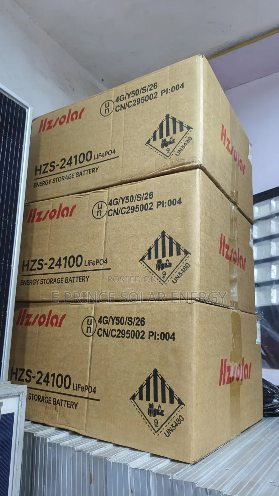 2.5kwh 24v HZ Lithium Iron Battery