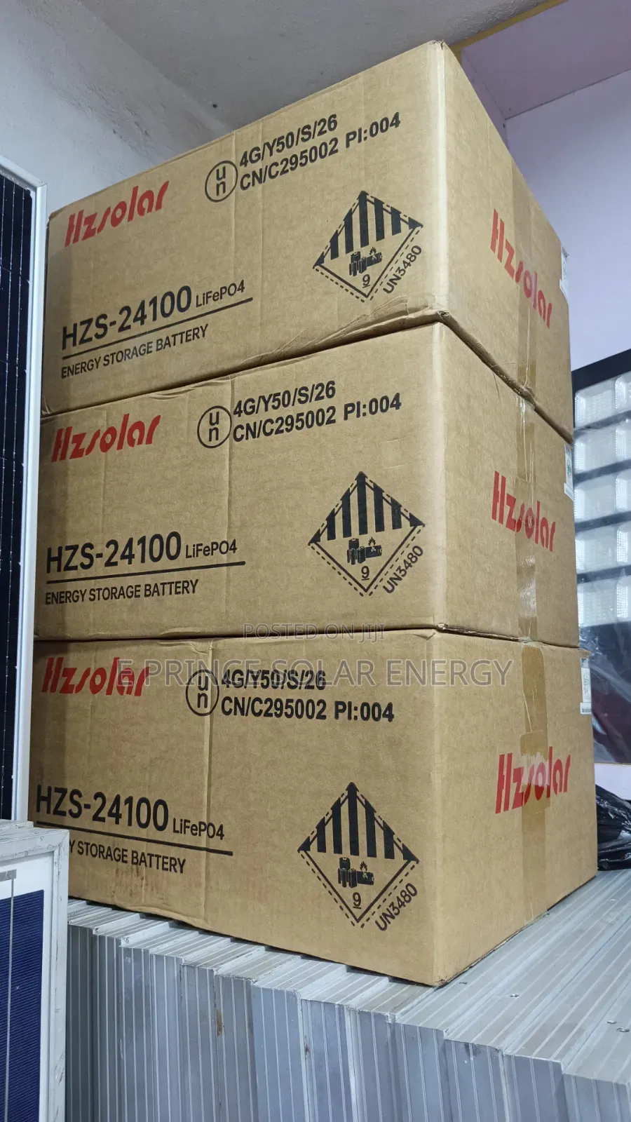 2.5kwh 24v HZ Lithium Iron Battery