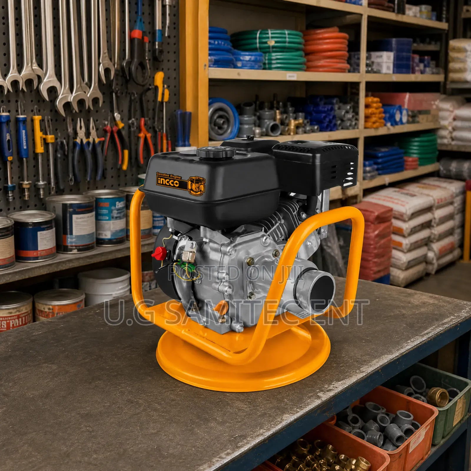 Ingco 4000W 5.5HP Gasoline Concrete Vibrator (Porker)