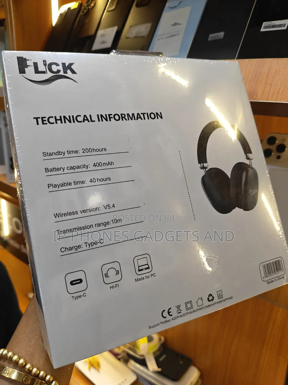 FLCK H03 Wireless Headset Clear Bass - Brand New