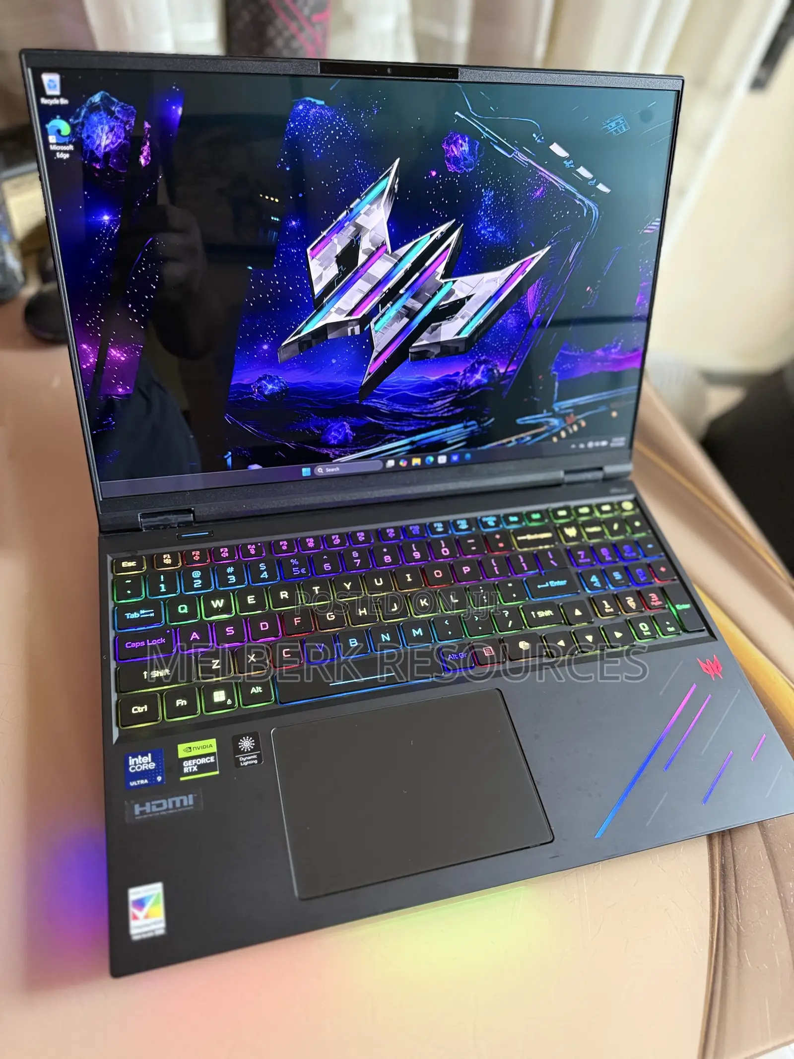 New Laptop Acer Predator Helios Neo 16 32GB Intel Core Ultra 9 SSD 2T