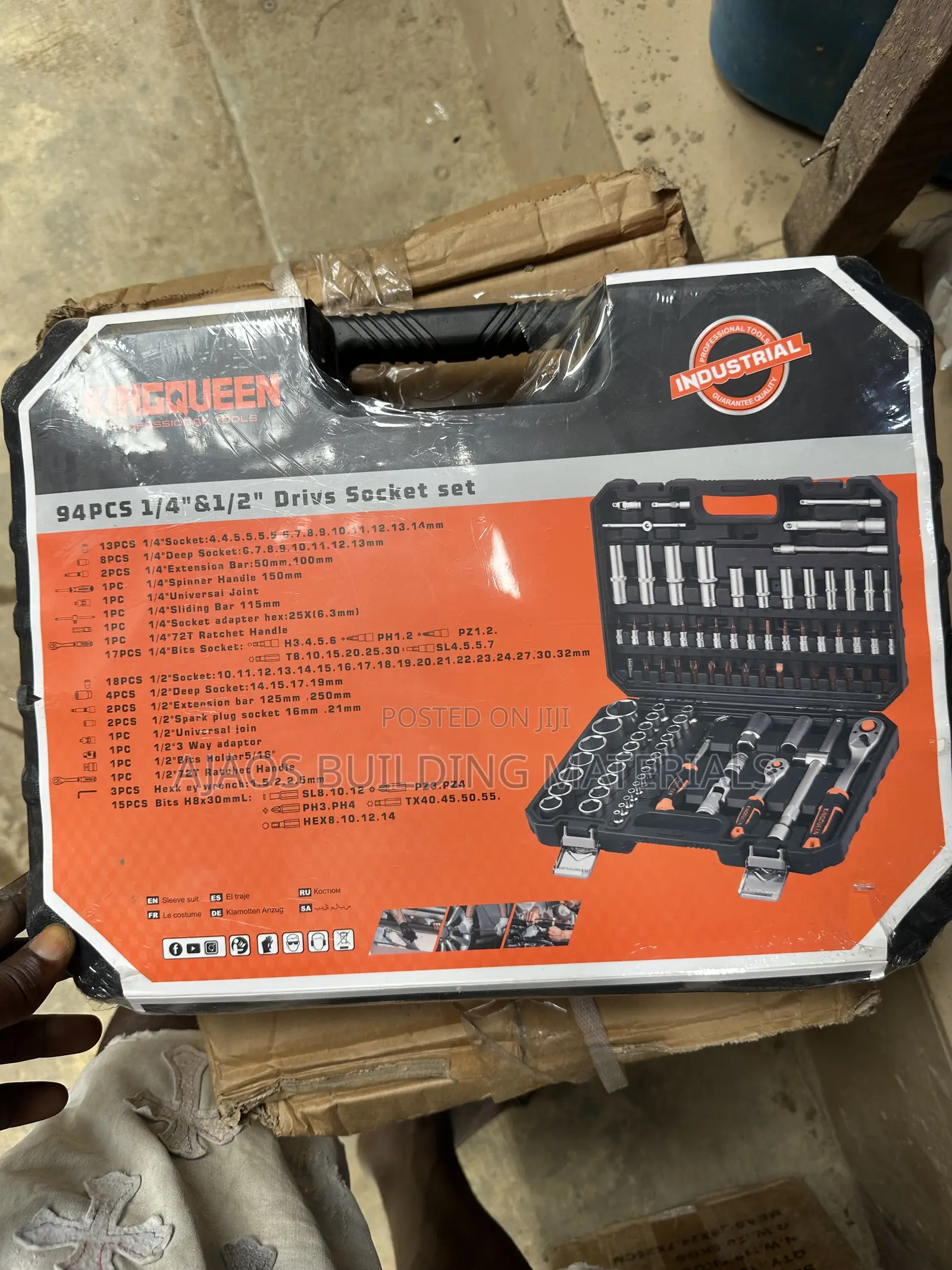 94pcs Drivs Socket Set