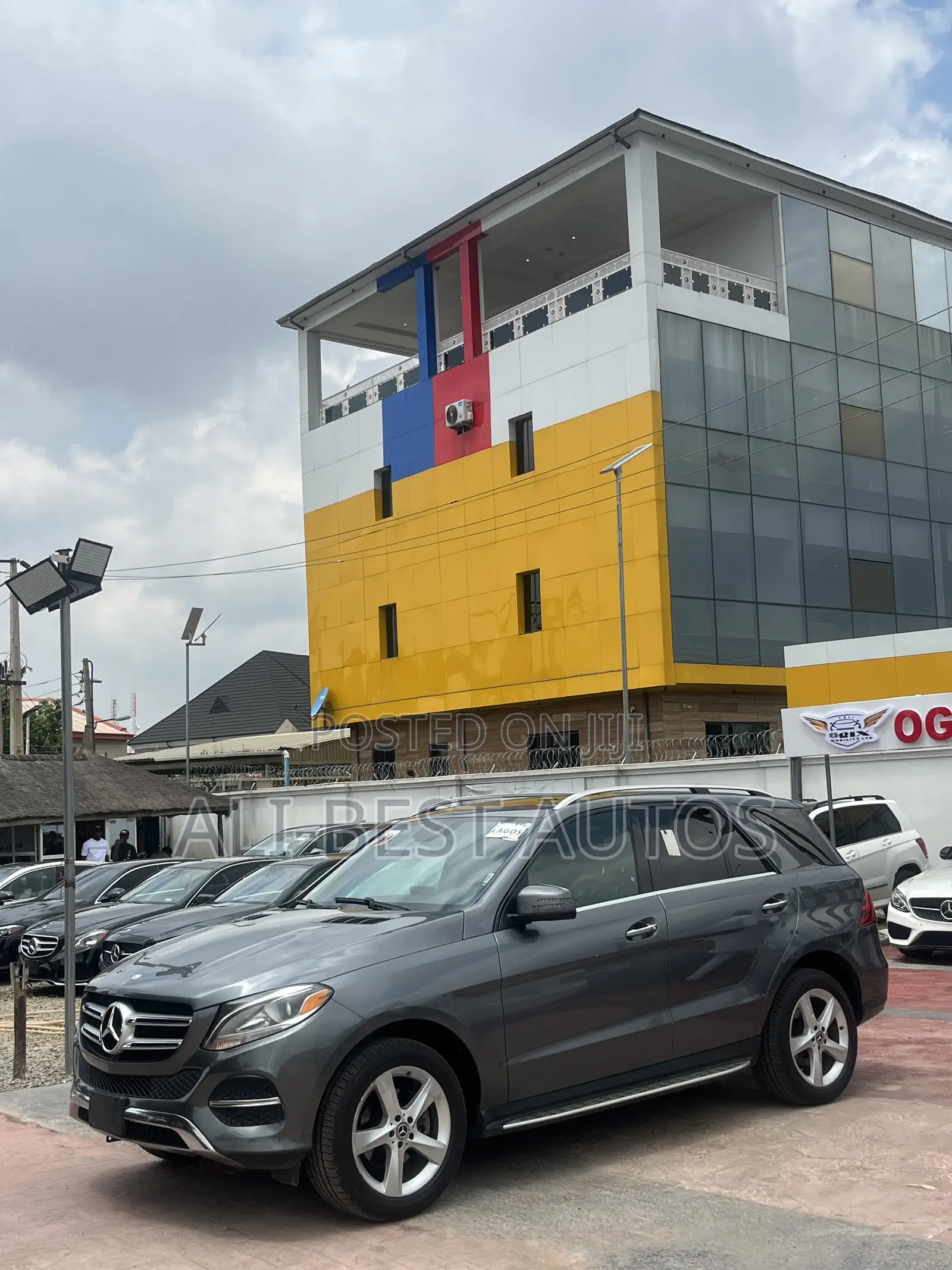 Mercedes-Benz GLE-Class 2017 Gray