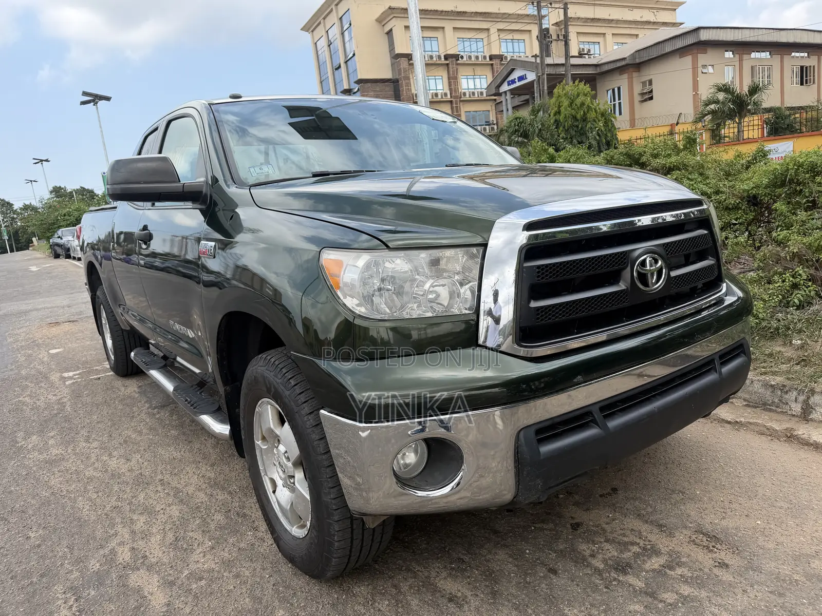 Toyota Tundra Regular Cab 4x4 2011 Green