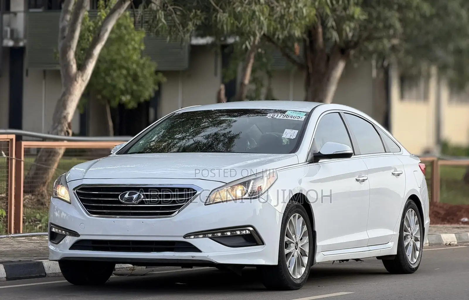 Hyundai Sonata 2015 White