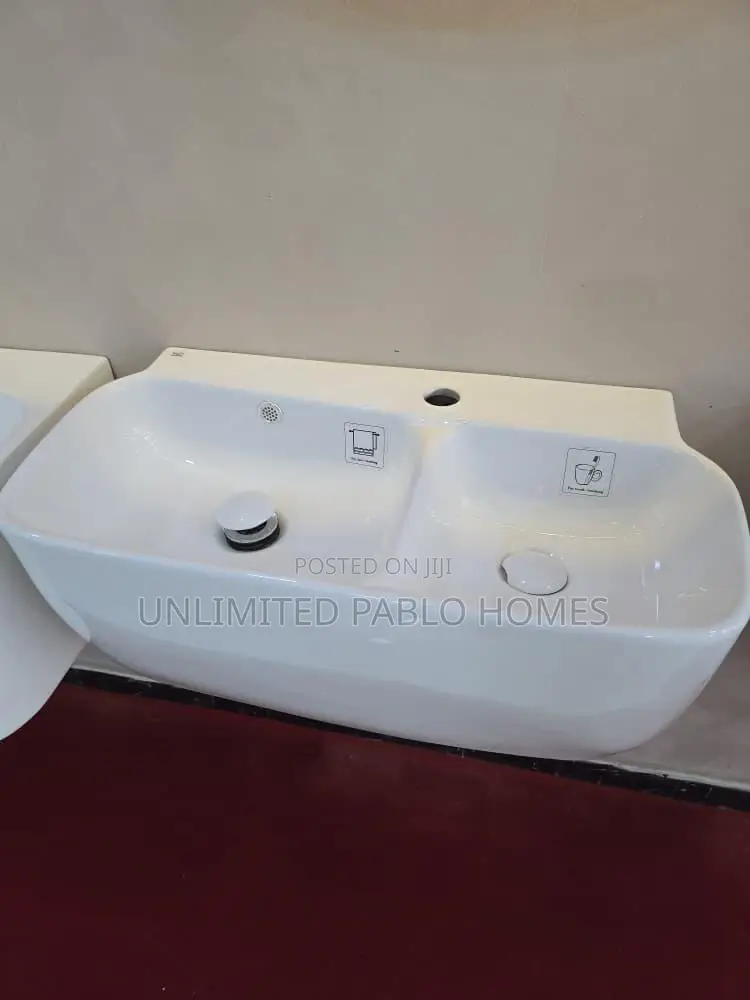 Luxury Modern Double Basin Sink