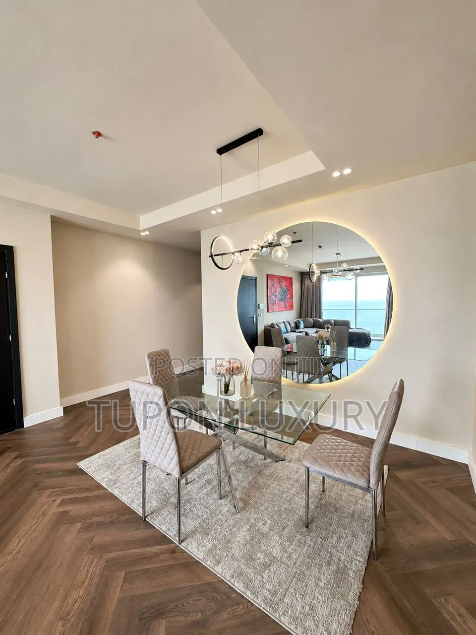 Water Front 2 Bedroom With Pool and Gym