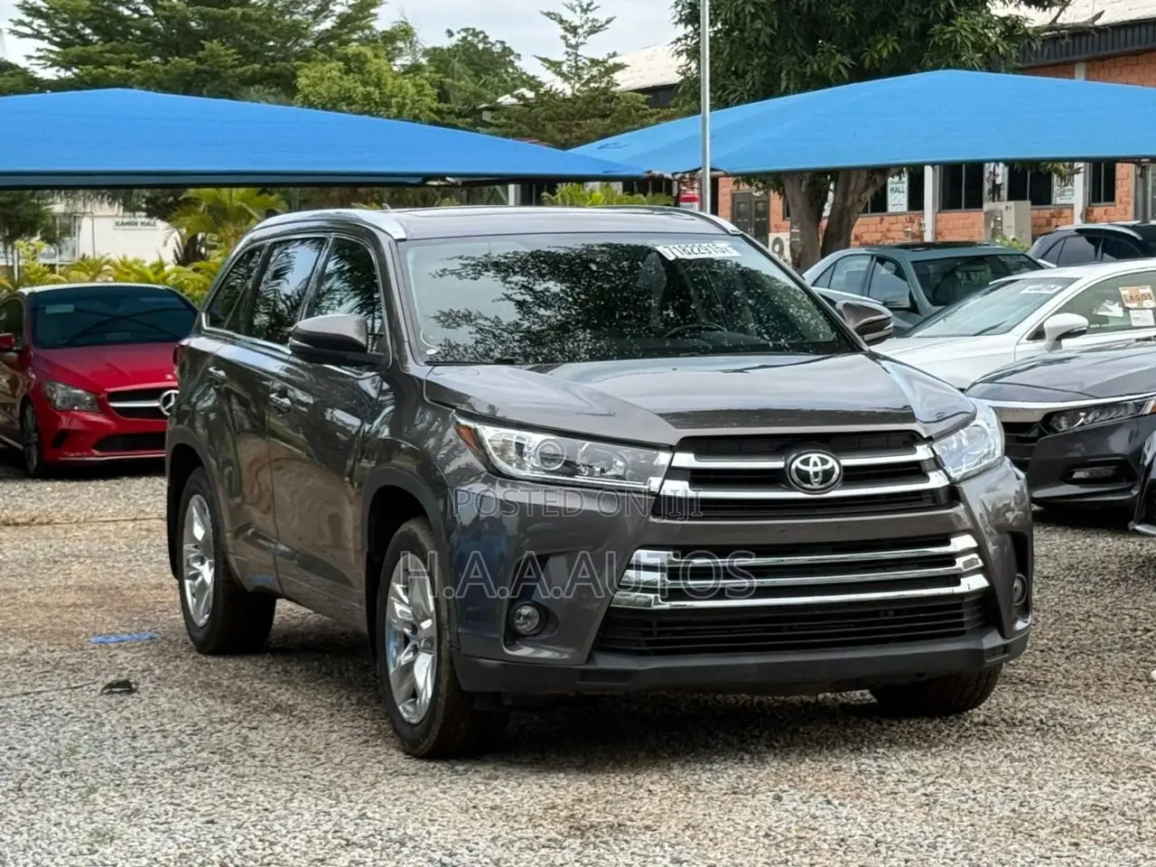 Toyota Highlander Limited 4dr SUV (3.5L 6cyl 6A) 2014 Gray