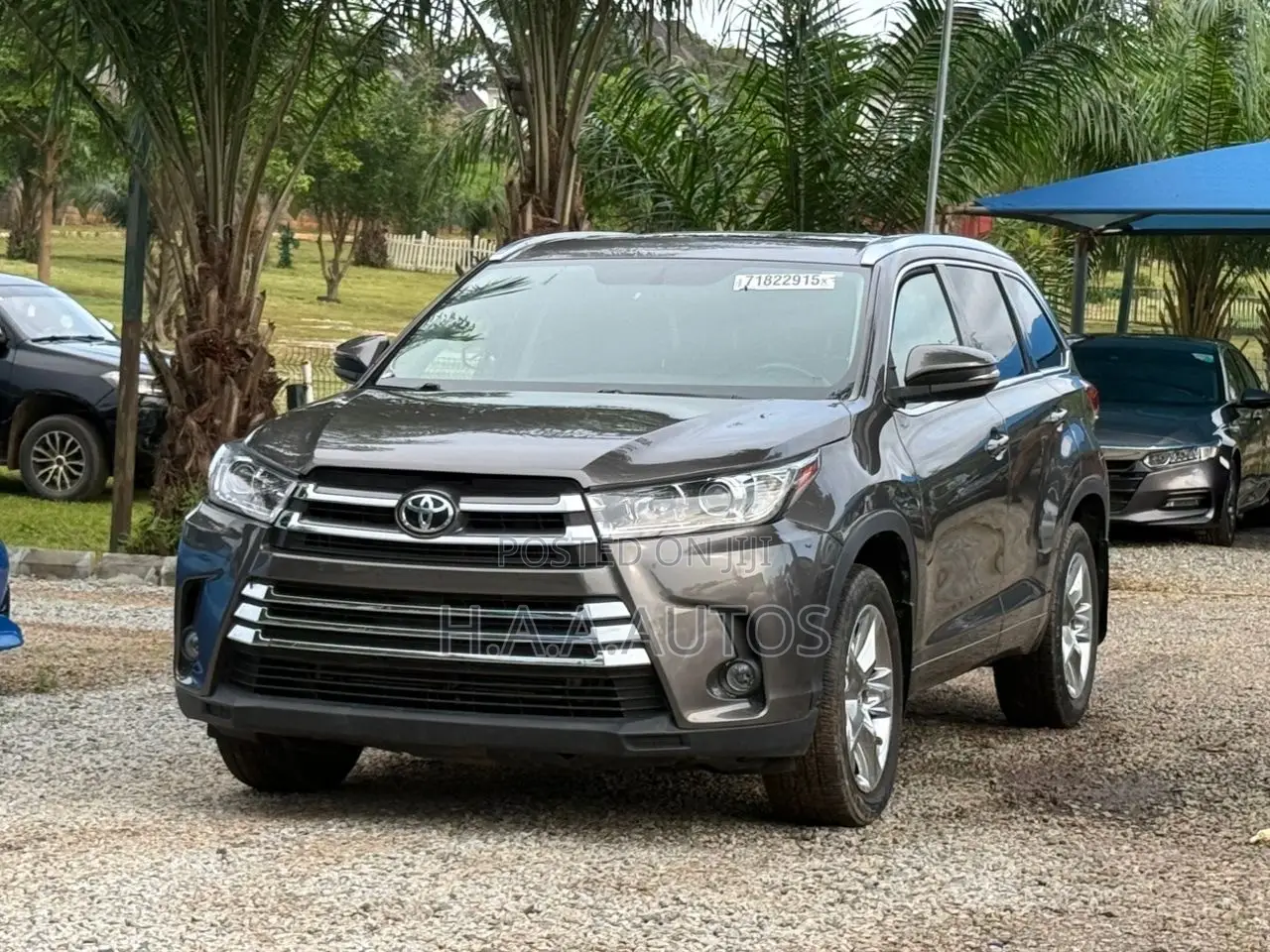 Toyota Highlander Limited 4dr SUV (3.5L 6cyl 6A) 2014 Gray