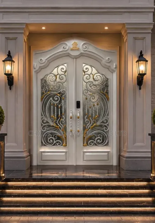 Premium 7x5ft Heavy Duty 100mm Glass Armored Door – Rust Proof