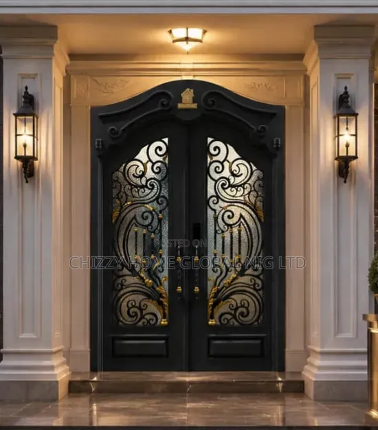 Royal 7x5ft Armored Security Door – 100mm Thick With Glass