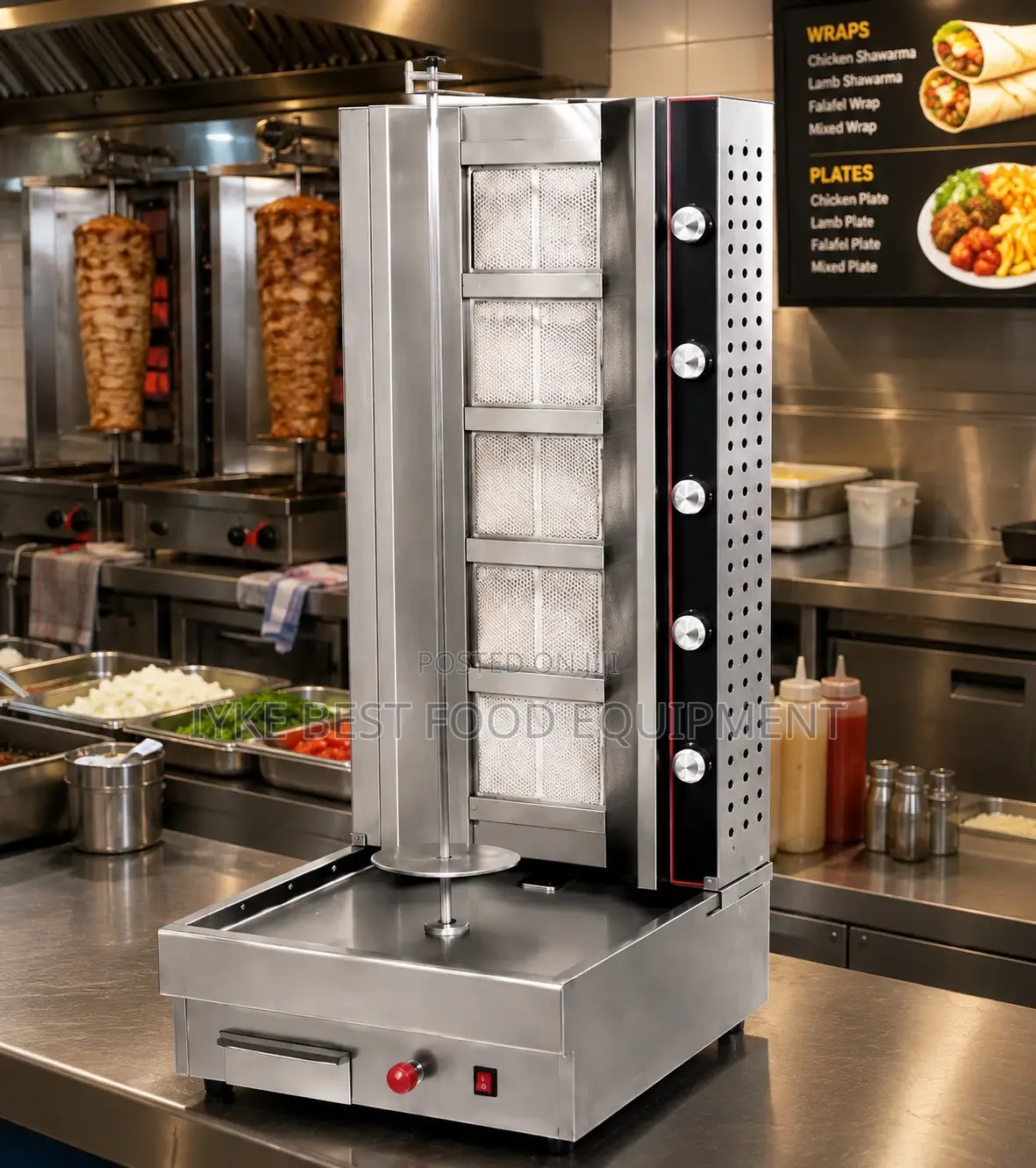 Gas Shawarma Roaster