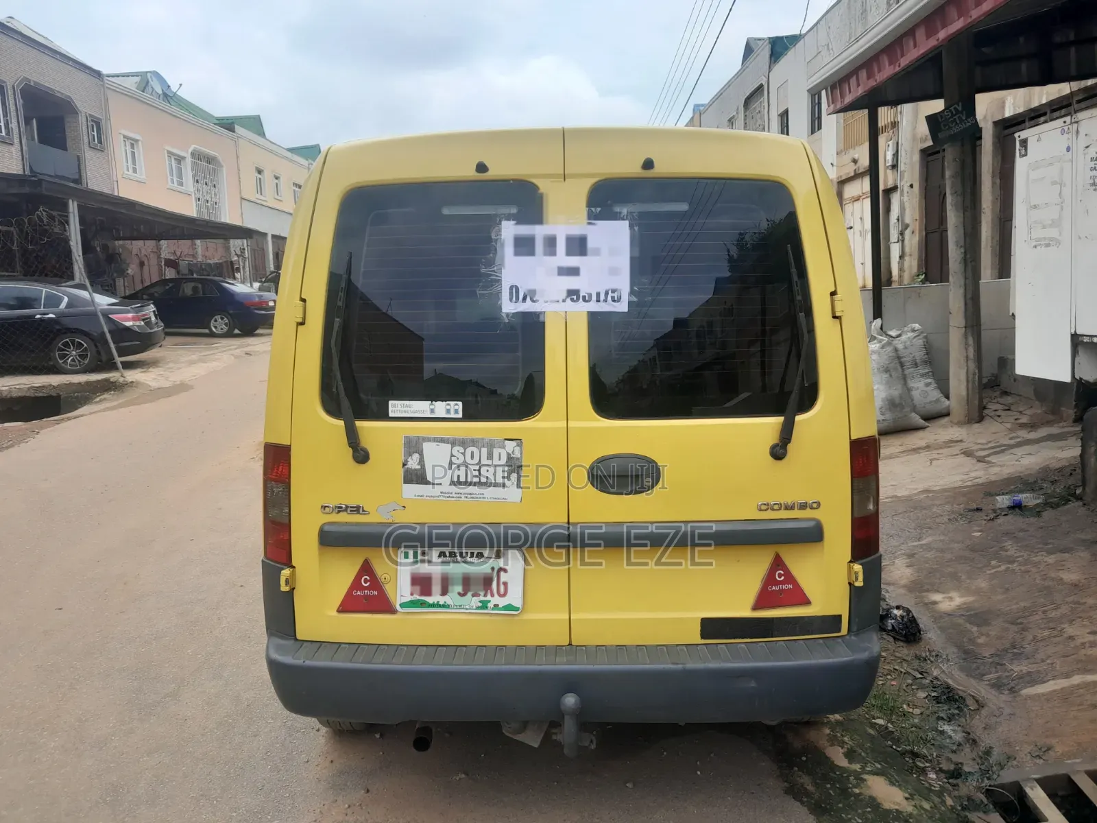 Opel Combo 2005 Yellow