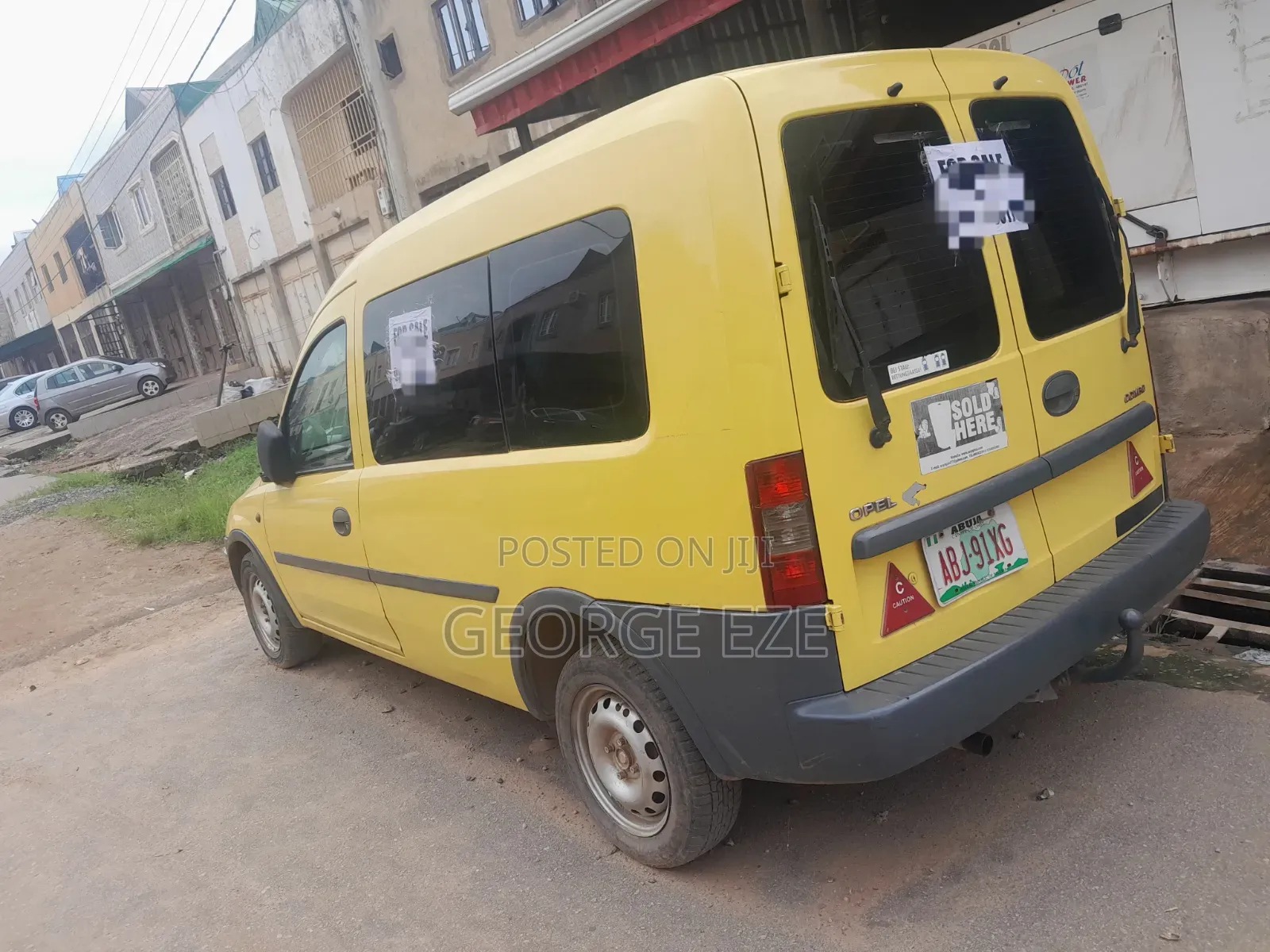 Opel Combo 2005 Yellow