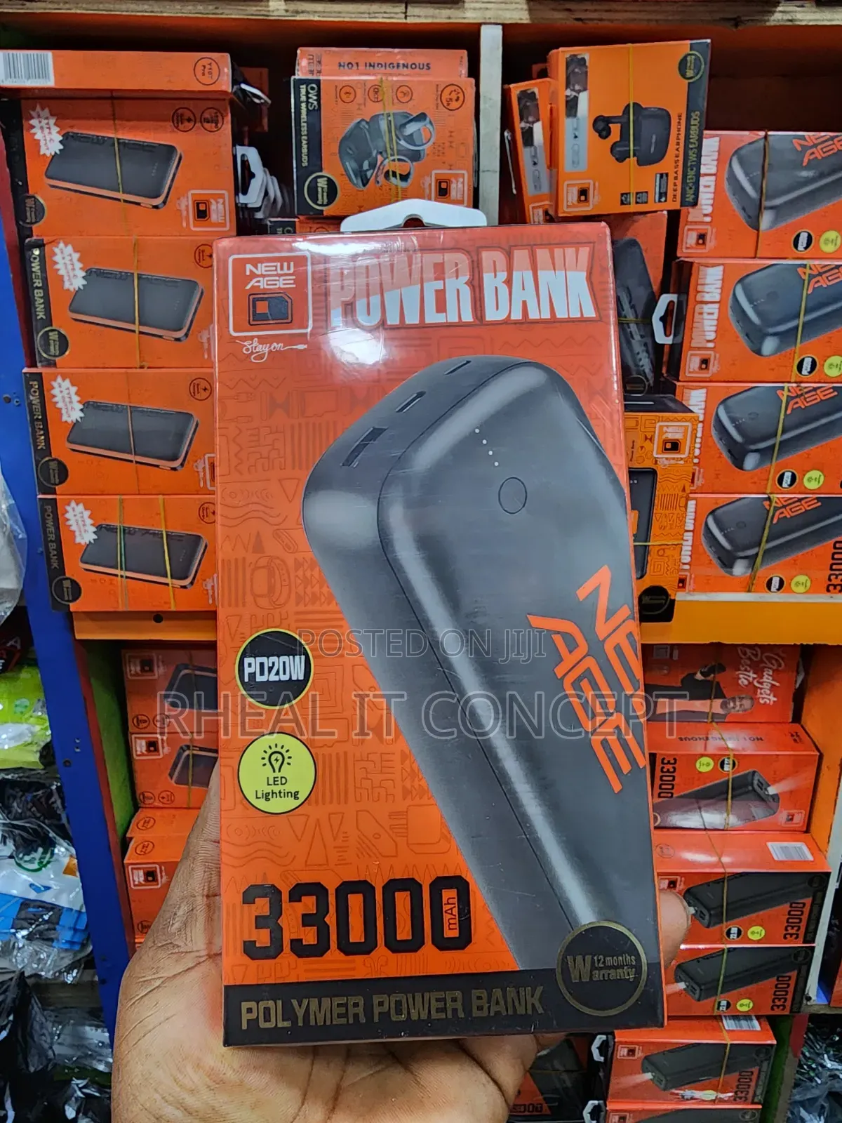 New Age Power Bank 33,000mah