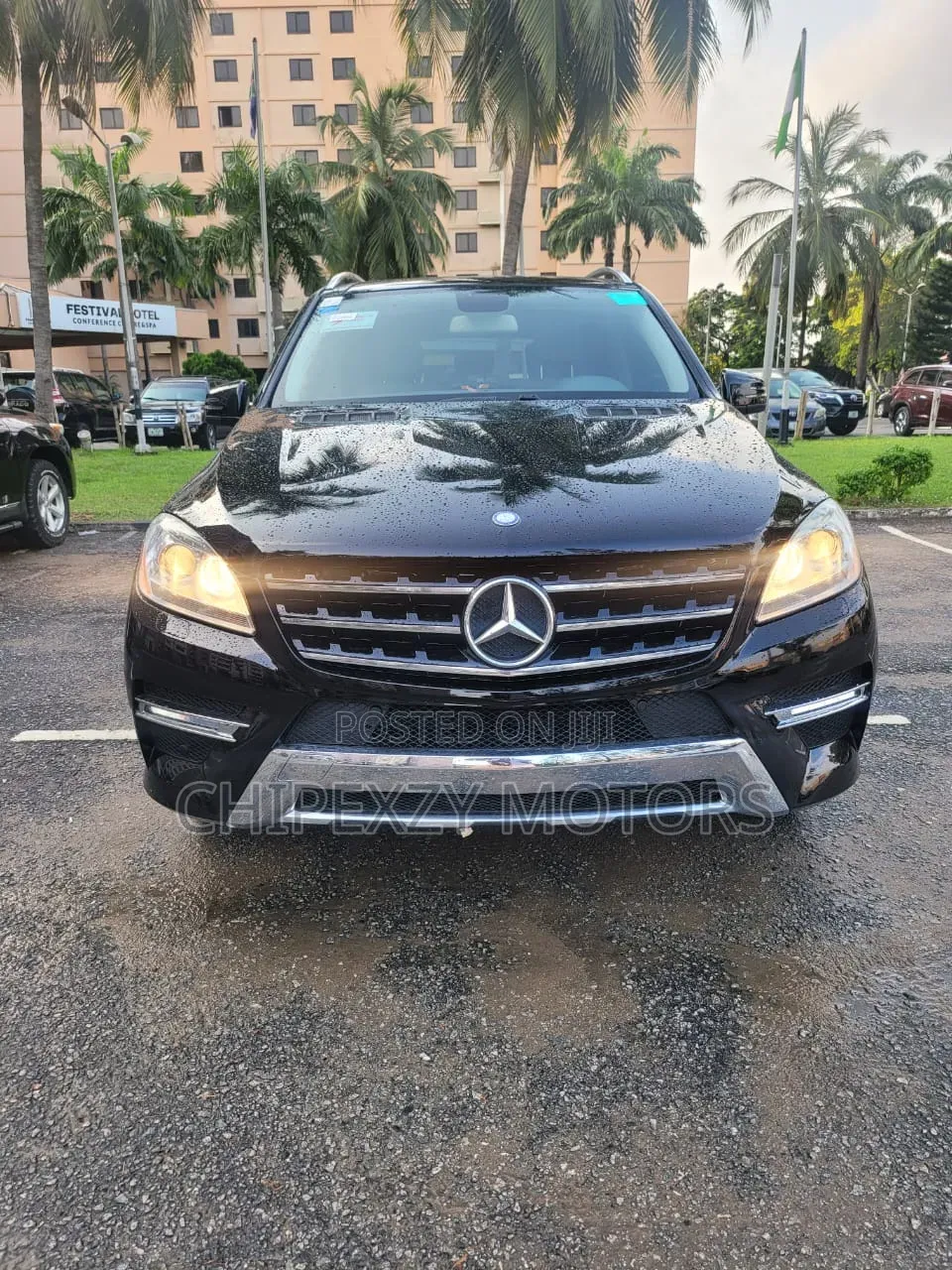 Mercedes-Benz M Class ML350 4dr SUV (3.5L 6cyl 7A) 2014 Black