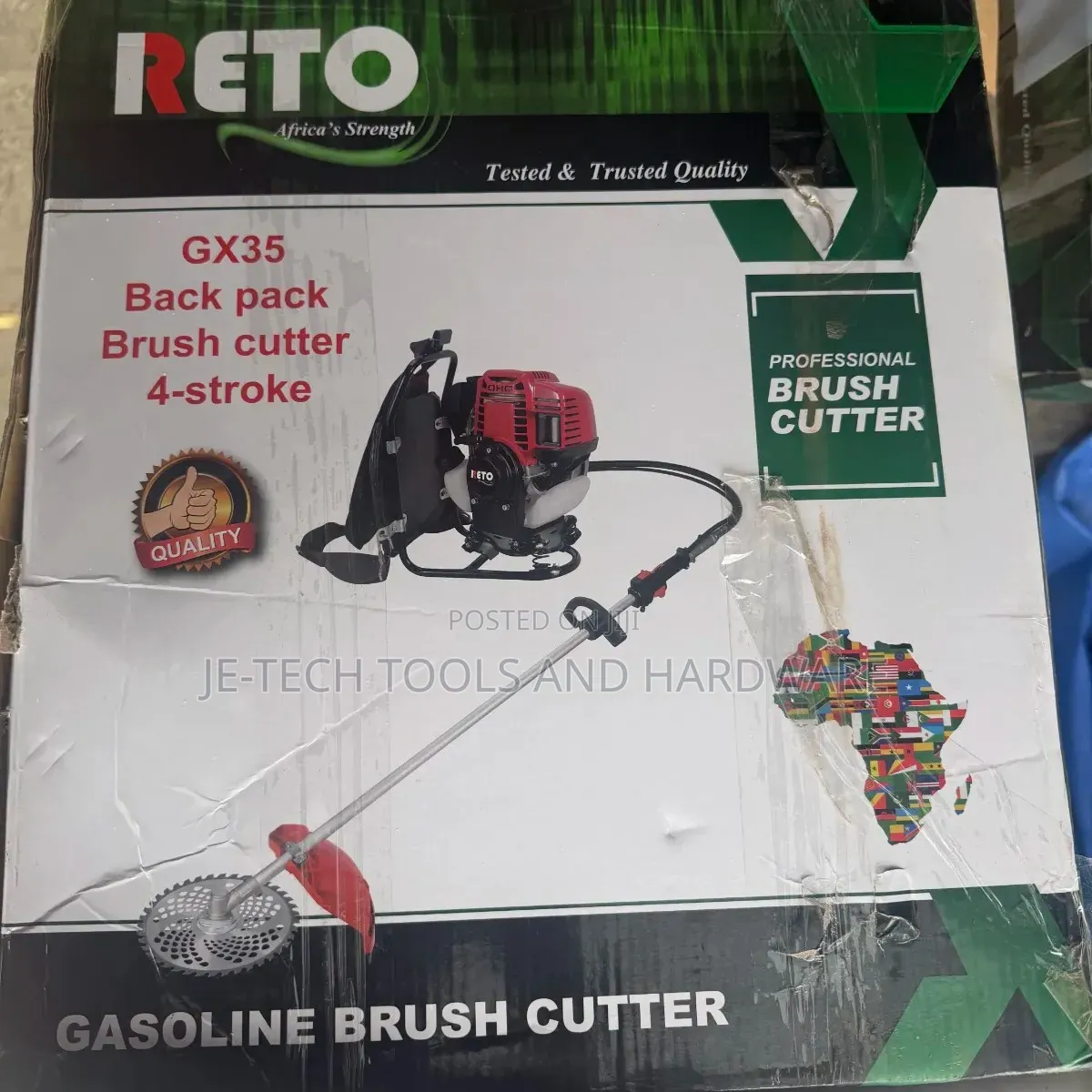 4 Stroke Brush Cutter Backpack Gasoline Brush Cutter
